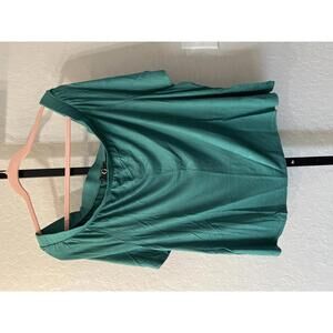 NWOT G by Giuliana Women's 2X Off-Shoulder Top -  Teal